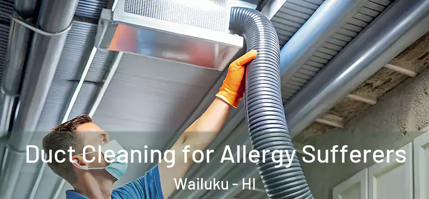  Duct Cleaning for Allergy Sufferers Wailuku - HI